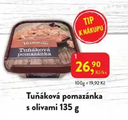 MP Krásno Tuňáková pomazánka s olivami nabídka