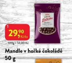 MP Krásno Mandle v hořké čokoládě nabídka