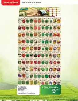 Tamda Foods Nostalgie Semena zeleniny nabídka