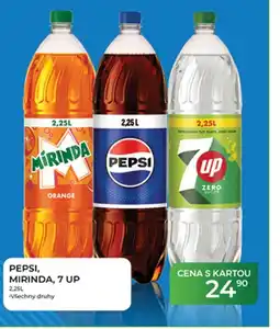 Tamda Foods PEPSI, MIRINDA, 7 UP nabídka