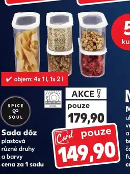Kaufland Sada dóz nabídka