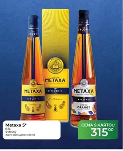 Tamda Foods Metaxa 5* nabídka