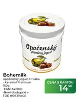 Tamda Foods Bohemilk opočenský jogurt Hruška nabídka