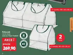 Kaufland Fóliovník nabídka