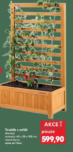 Kaufland Truhlík s mříží nabídka