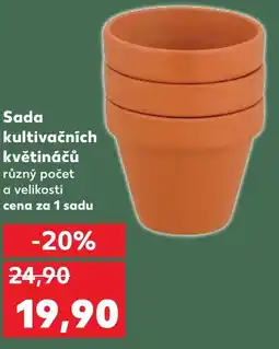 Kaufland Sada kultivačních květináčů nabídka