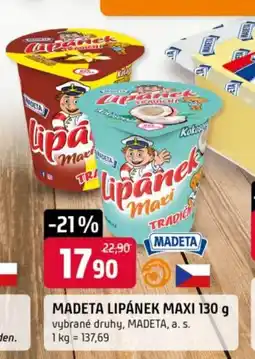 Trefa Madeta lipánek maxi nabídka