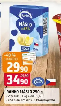 Trefa Ranko máslo nabídka