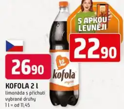 Trefa Kofola nabídka