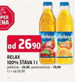 Trefa Relax 100% šťáva nabídka
