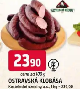 Trefa Ostravská klobása nabídka