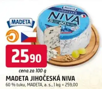 Trefa Madeta jihočeská niva nabídka