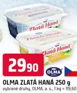 Trefa Olma zlatá haná nabídka