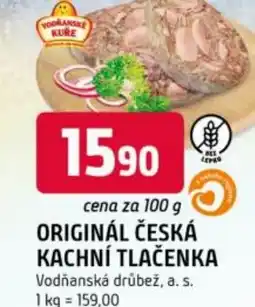 Trefa Originál česká kachní tlačenka nabídka