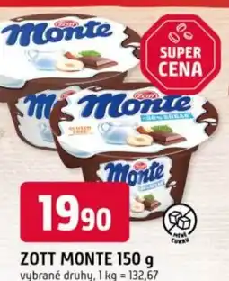 Trefa Zott monte nabídka