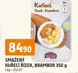 Trefa Smažený kuřecí řízek, brambor nabídka