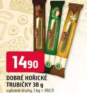 Trefa Dobré hořické trubičky nabídka