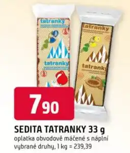 Trefa Sedita tatranky nabídka