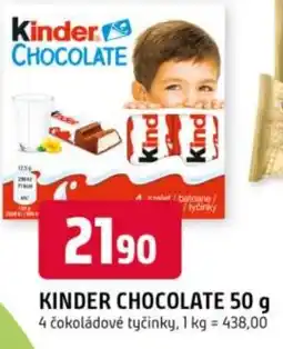 Trefa Kinder chocolate nabídka