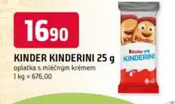 Trefa Kinder kinderini nabídka