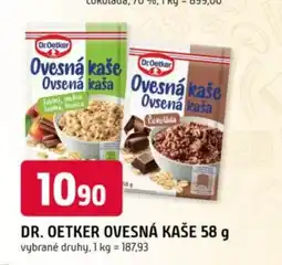 Trefa Dr. oetker ovesná kaše nabídka