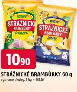 Trefa Strážnické brambůrky nabídka