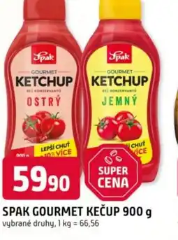 Trefa Spak gourmet kečup nabídka