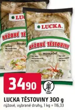 Trefa Lucka těstoviny nabídka