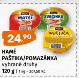 Trefa Hamé paštika/pomazánka nabídka