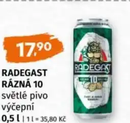 Trefa Radegast rázná 10 nabídka