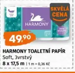 Trefa Harmony toaletní papír nabídka