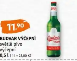 Trefa Budvar výčepní nabídka