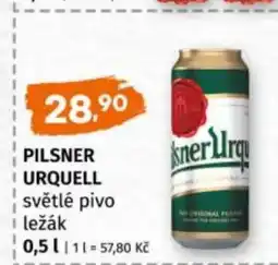 Trefa Pilsner urquell světlé pivo nabídka