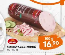 Trefa Šunkový salám zauzený nabídka