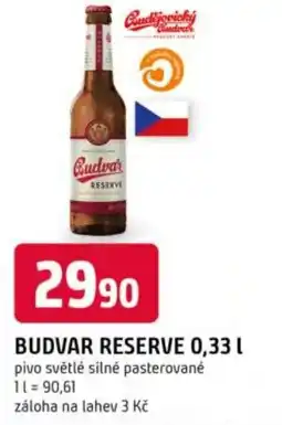 Trefa Budvar reserve nabídka