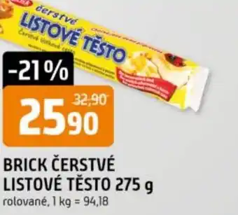Trefa Brick čerstvé listové těsto nabídka