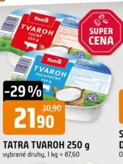 Trefa Tatra tvaroh nabídka