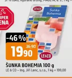 Trefa Šunka bohemia nabídka