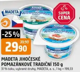 Trefa Madeta jihočeske pomazánkové tradiční nabídka