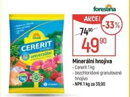 Globus Minerální hnojiva nabídka