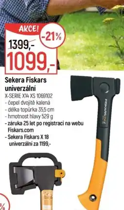 Globus Sekera Fiskars univerzální nabídka