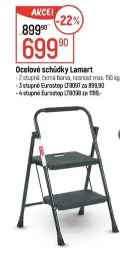 Globus Ocelové schůdky Lamart nabídka