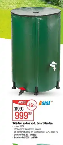 Globus Skládací sud na vodu Smart Garden nabídka