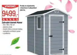 Globus Zahradní domek Manor nabídka