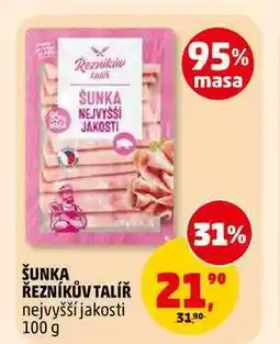 Penny Market ŠUNKA ŘEZNÍKŮV TALÍŘ nabídka