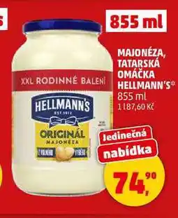 Penny Market TATARSKÁ OMÁČKA HELLMANN'S nabídka