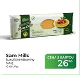 Tamda Foods Sam Mills kukuřičné těstoviny nabídka