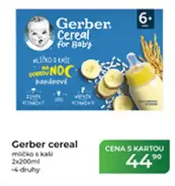 Tamda Foods Gerber cereal nabídka