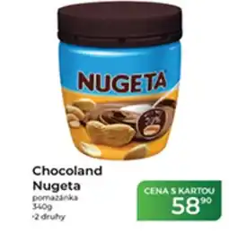 Tamda Foods Chocoland Nugeta pomazánka nabídka