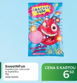 Tamda Foods SweetNFun Crackle Cum tutti tutti se žvýkačkou nabídka